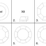 In sechs Schritten über den achteckigem Rahmen zum Kreissring