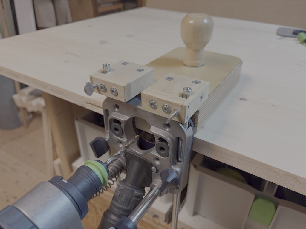 Festool MB 40 Horizontal Anschlag Holz selbstbau