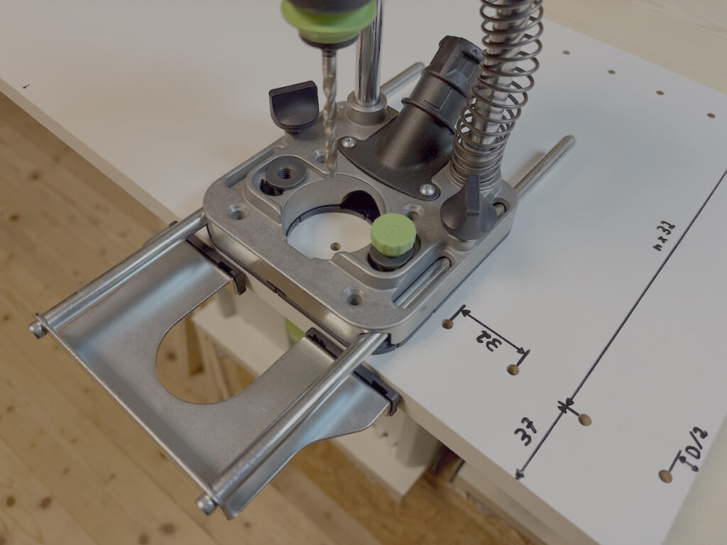 Festool MB 40 System 32 Anwendung